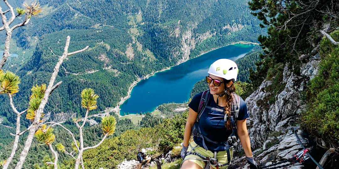 Intersport klettersteig donnerkogel aussicht gosausee