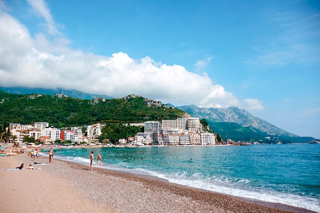 montenegro Strand von Becici