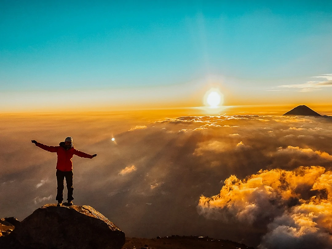 acatenango sonnenaufgang acatenango sonnenaufgang