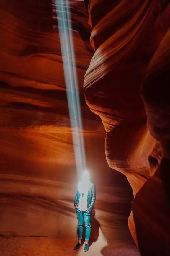 antelope canyon beam antelope canyon beam