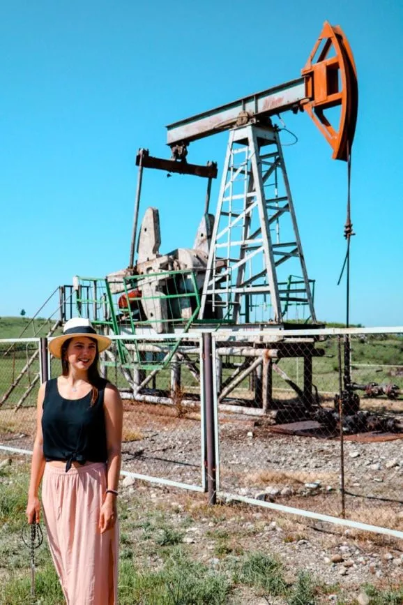 Georgien Rundreise david garedscha ölpumpe