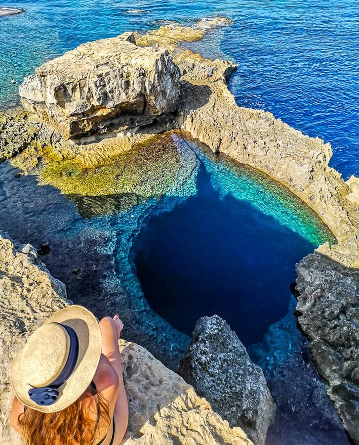 gozo blue hole gozo Blue Hole