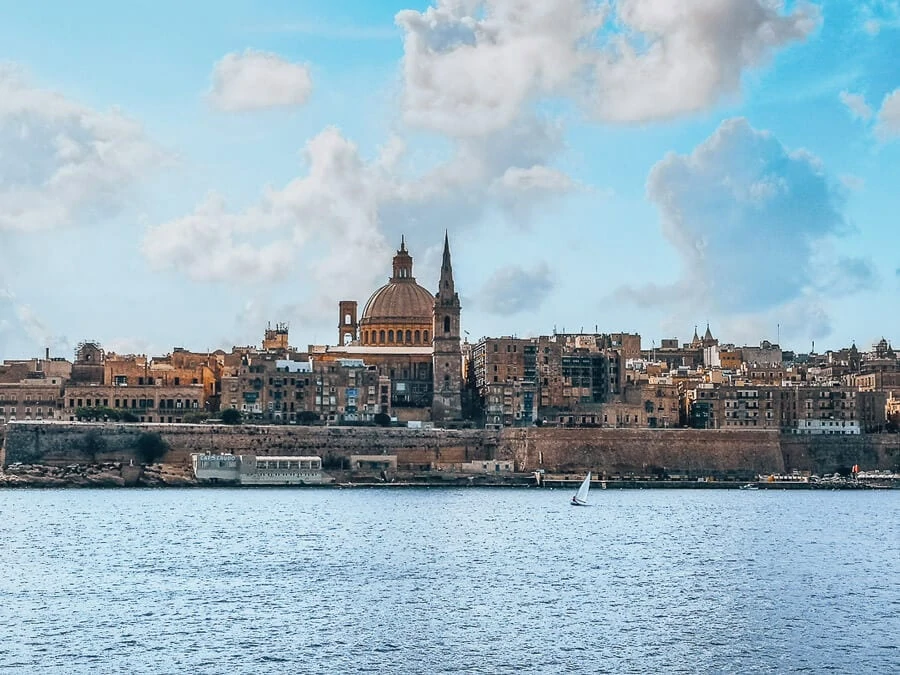 malta blick valletta malta blick valletta