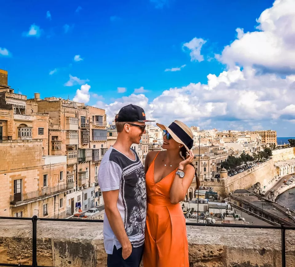 malta valletta upper barrakka gardens malta valletta upper barrakka gardens