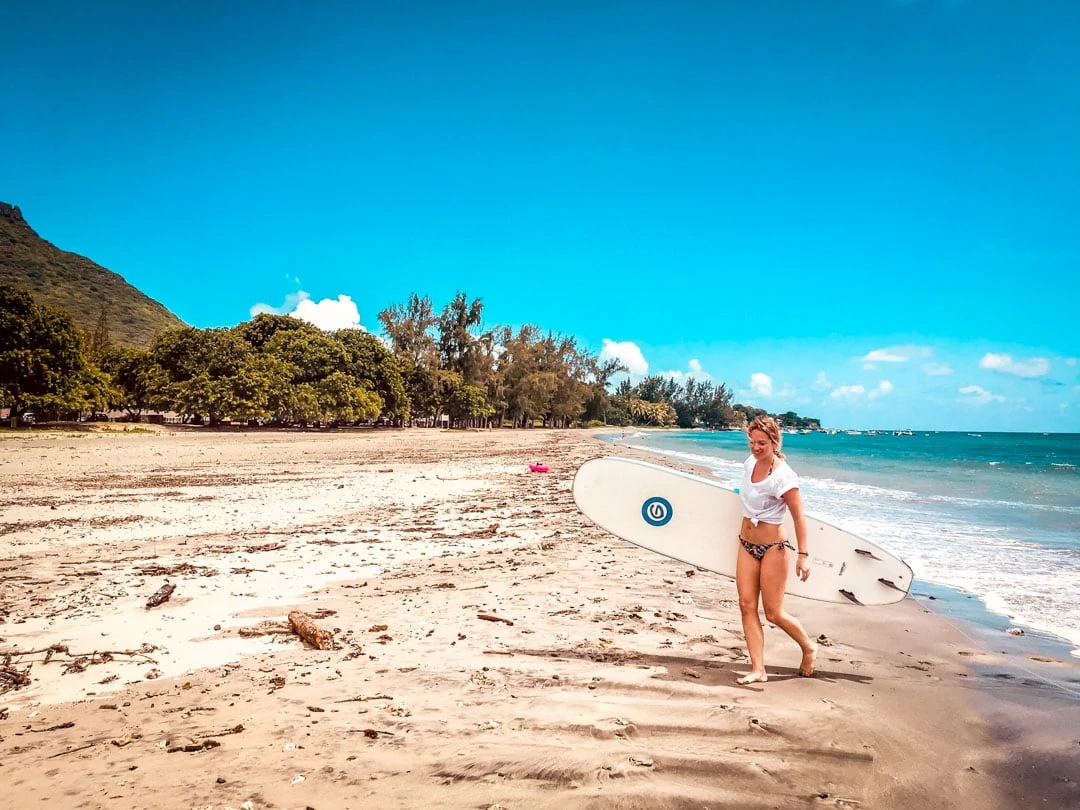 mauritius Surfen Tamarin