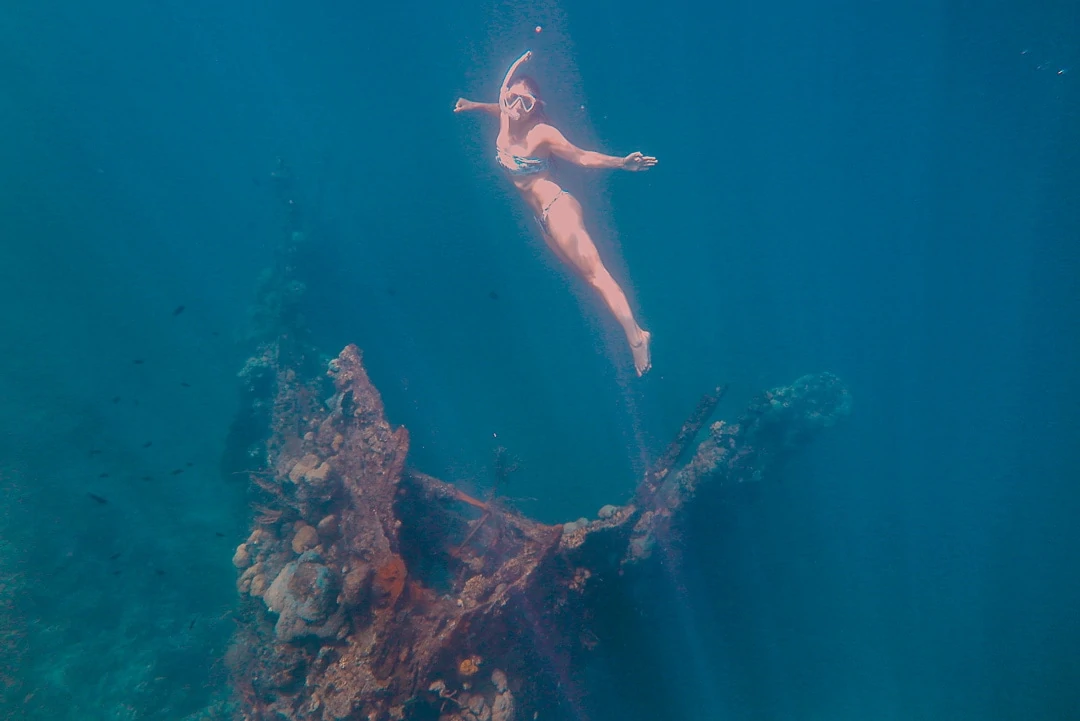 philippinen coron island hopping skeleton wreck