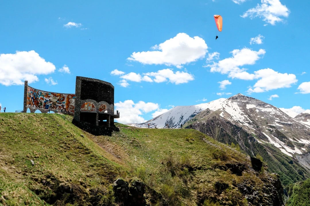 Georgien Rundreise russisches freundschaftsmonument