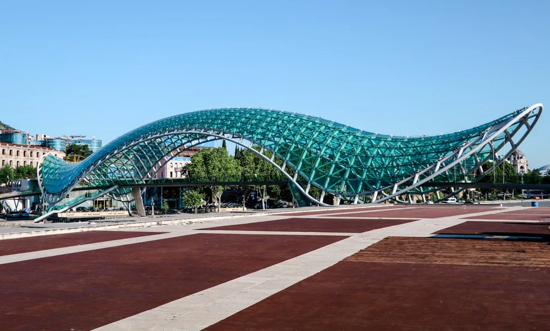 Georgien Rundreise tiflis bruecke
