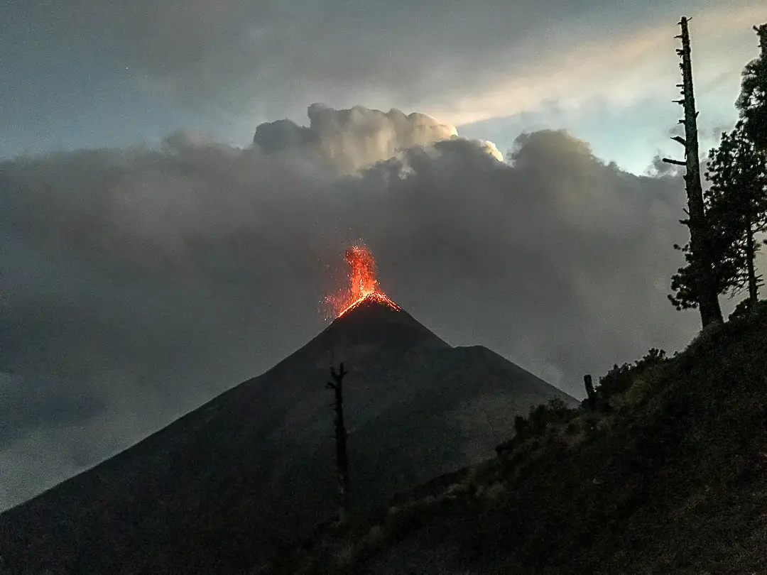vulkan fuego ausbruch
