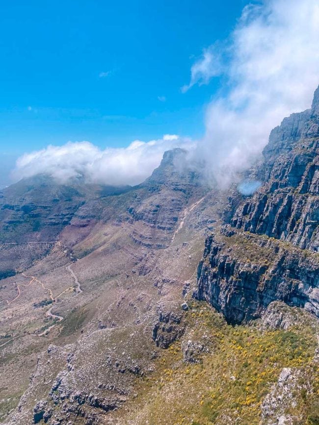Aussicht Gondelfahrt Tafelberg