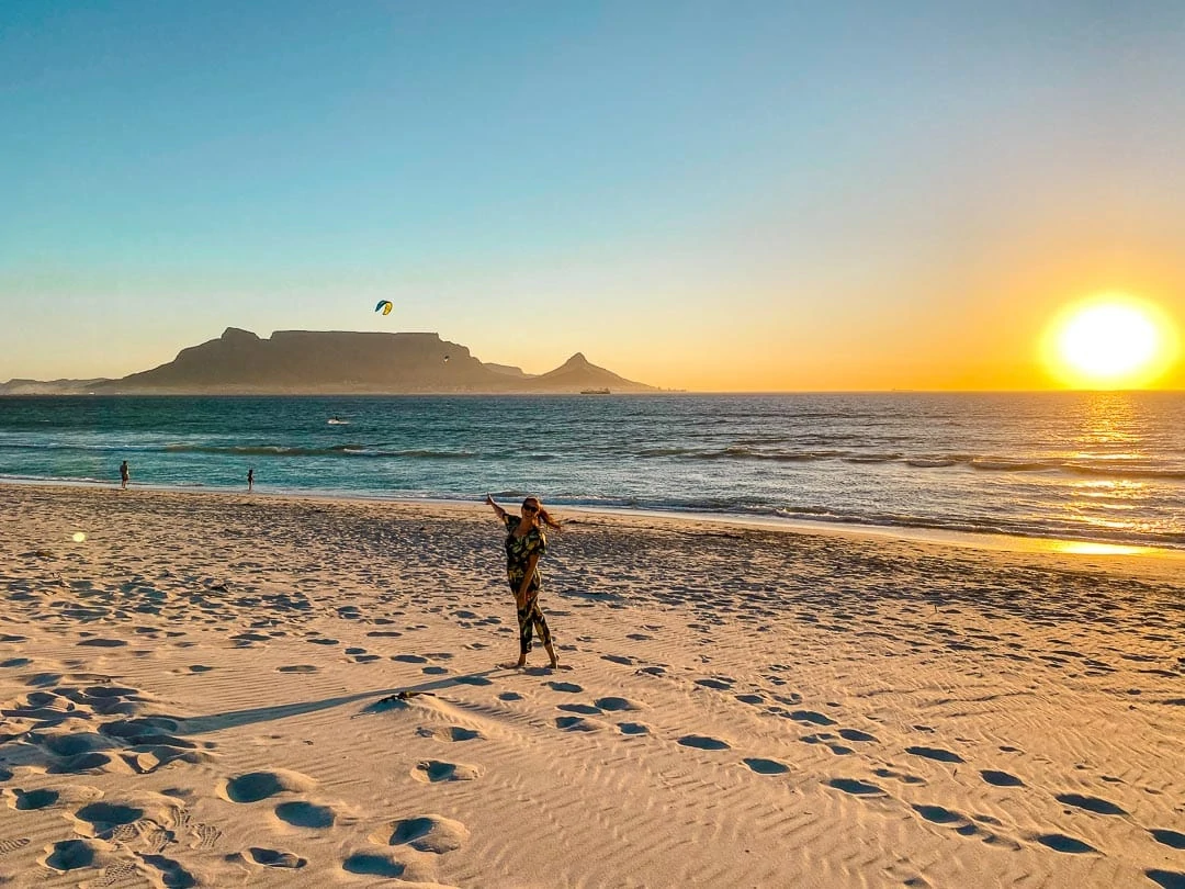 kapstadt bloubergstrand beach