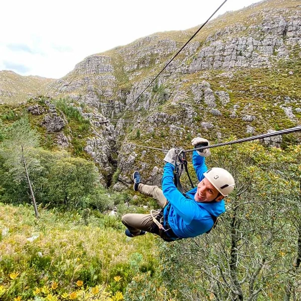 ziplining in kapstadt