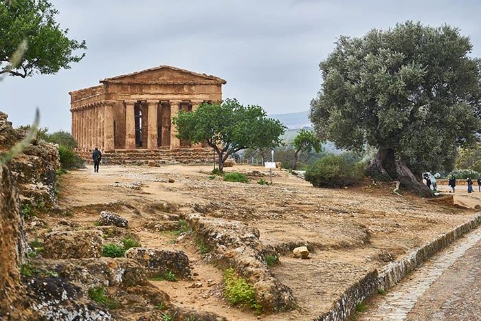 Agrigento auf Sizilien Sizilien