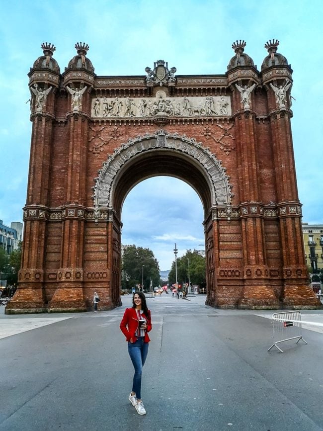 barcelona sehenswuerdigkeiten Arc de Triomf