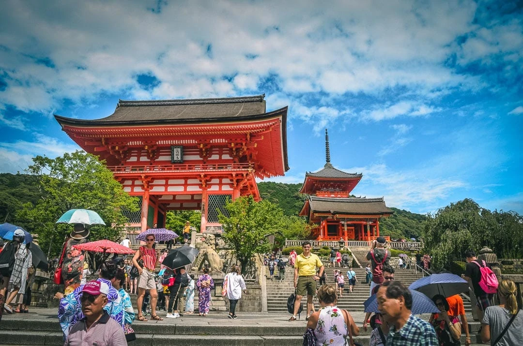 Kyoto Kiyomizan dera Tempel
