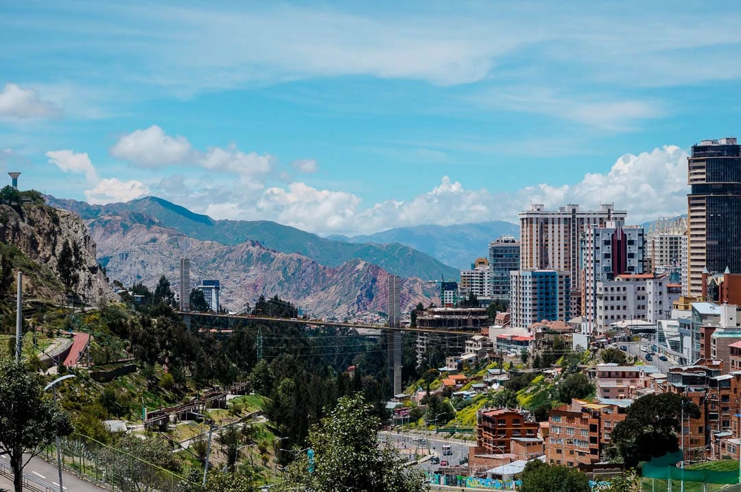 la paz Bolivien Backpacking Route