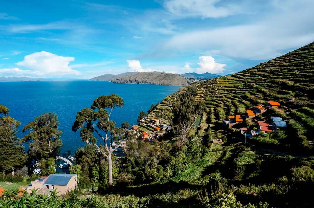 peru isla del sol Bolivien Backpacking Titicacasee