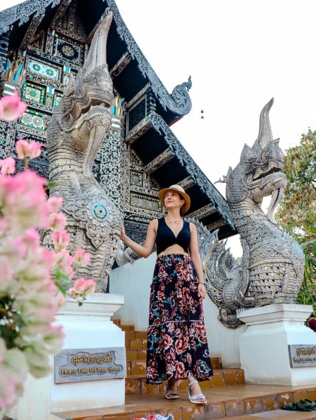 thailand chiang mai wat chedi luang