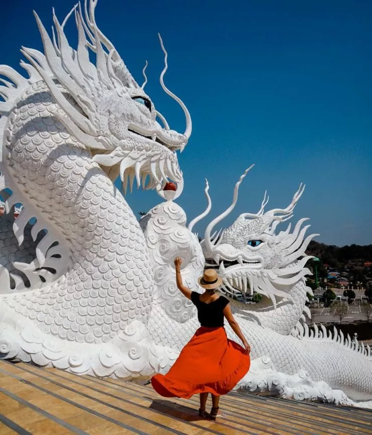 thailand chiang rai 9 tier temple