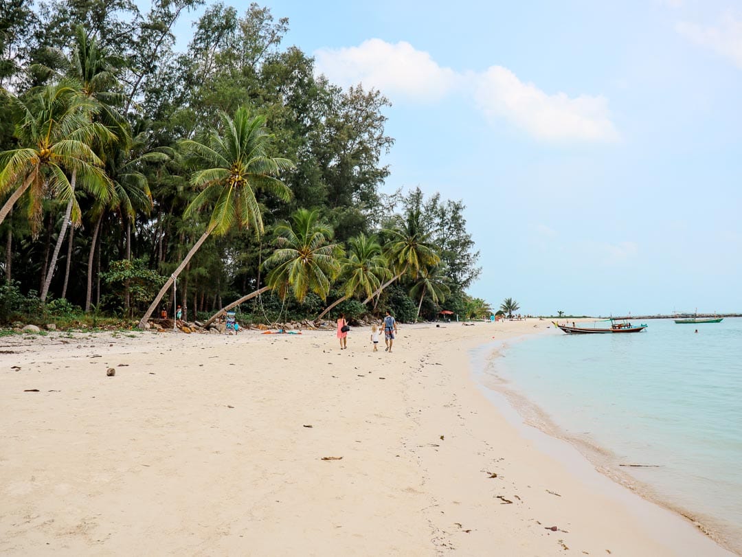 thailand koh phangan malibu beach