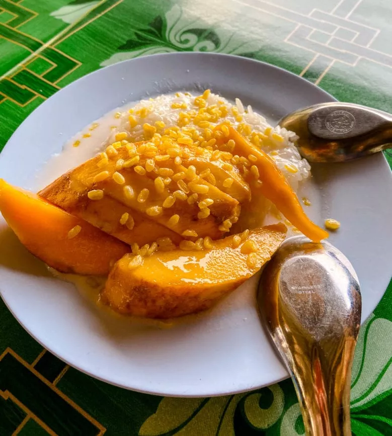 thailand mango sticky rice