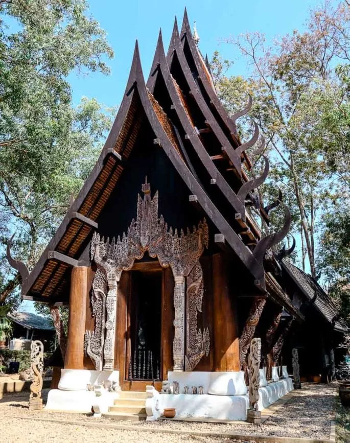 chiang rai black house Haus
