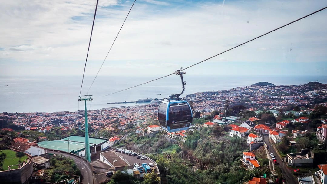 Madeira Seilbahn Funchal Monte