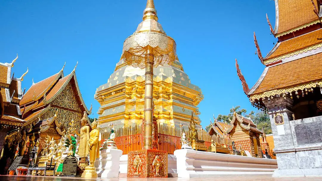 Chiang Mai Sehenswürdigkeiten Wat Phra That Doi Suthep