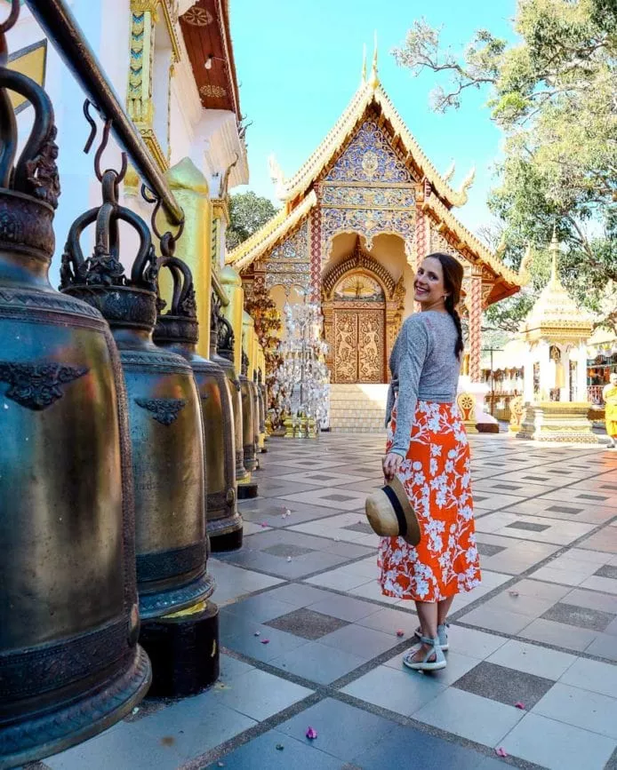 Chiang Mai Wat Phra That Doi Suthep Glocken