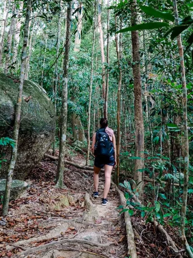 Koh Phangan Wanderung auf den Khao Ra weg