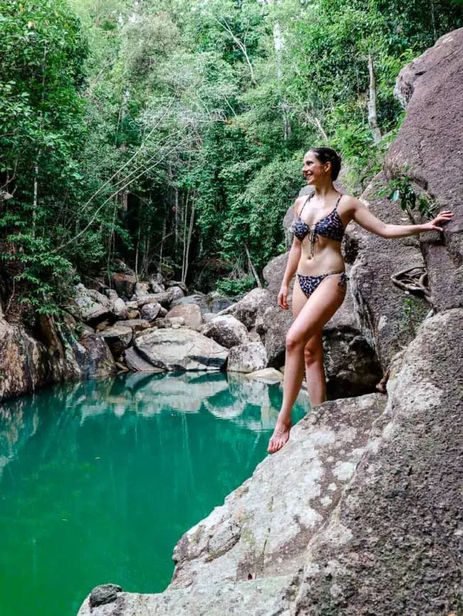 Koh Phangan Wasserfall beim Khao Ra