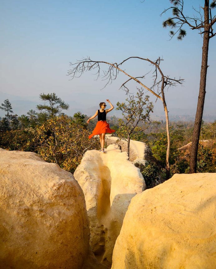 Pai Canyon in Nordthailand