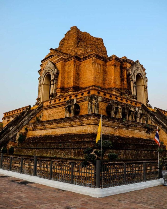 Wat Chedi Luang in Chiang Mai