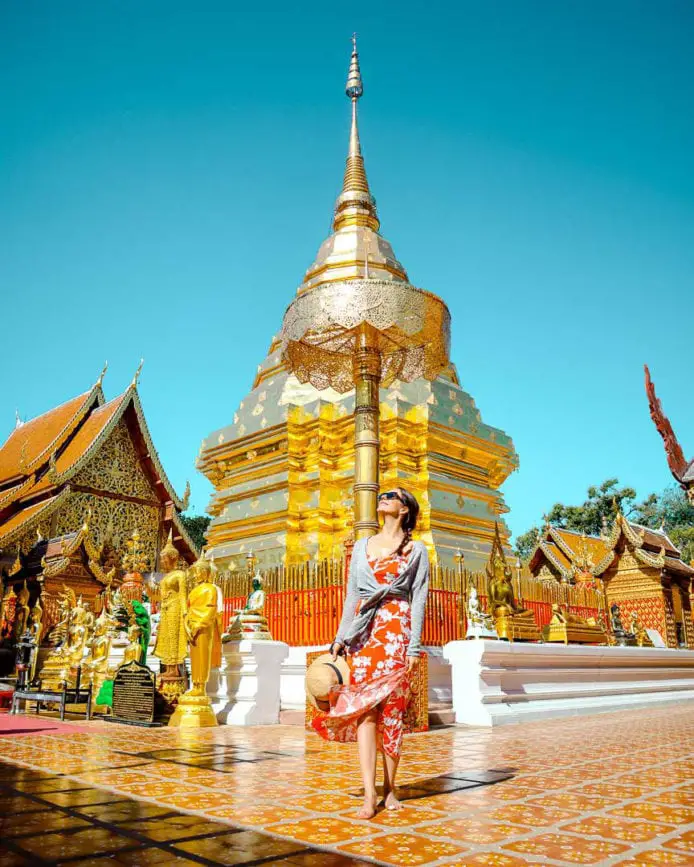 Wat Phra Tat Doi Suthep in Nordthailand