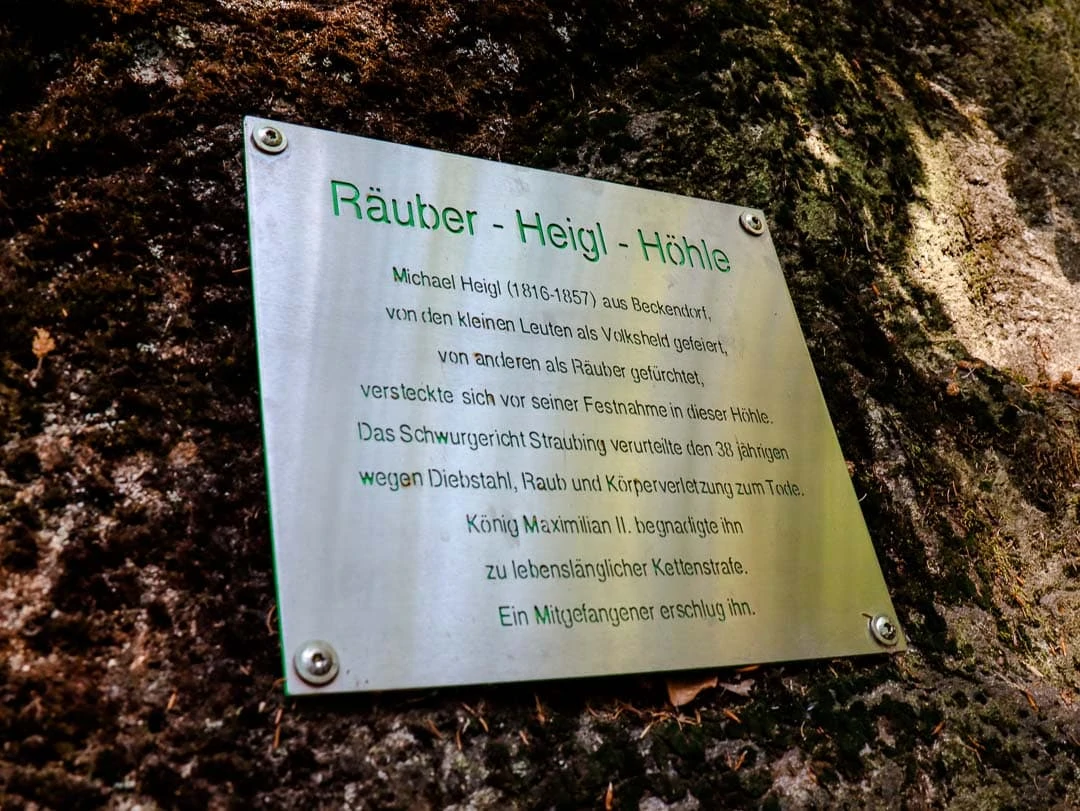 bayerischen wald raeuber heigl hoehle bayerischen Wald Räuber Heigl Höhle
