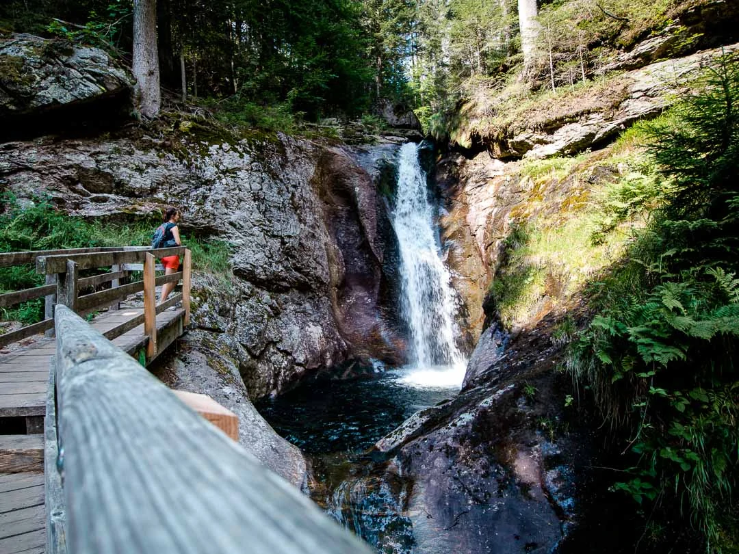 bayerischer wald hochfall wasserfall bayerischer wald Hochfall-Wasserfall