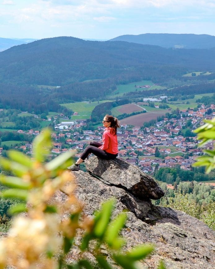 bayerischer wald silberberg ausblick bayerischer wald silberberg ausblick