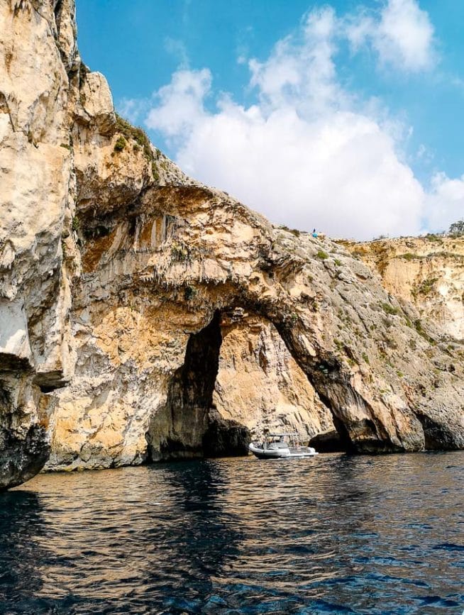 Malta Blaue Grotte Bootsfahrt