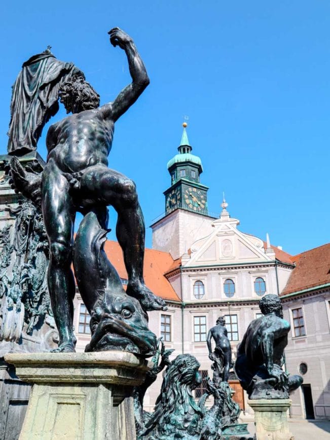 muenchen residenz innenhof