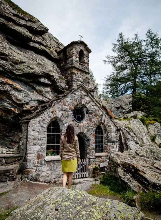 Felbertauernstraße Zwischenstopp Innergschlöß