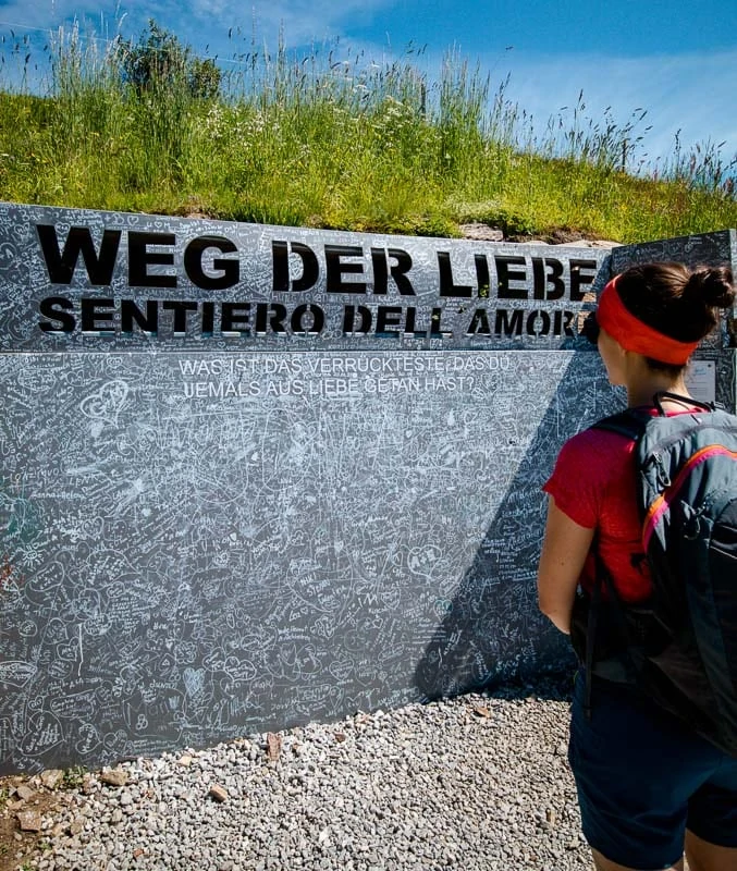 kaernten millstaetter see weg der liebe