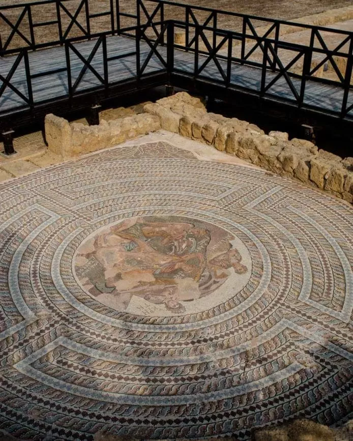 archaeologischer park kato paphos mosaikboeden archaeologischer park kato paphos mosaikboeden