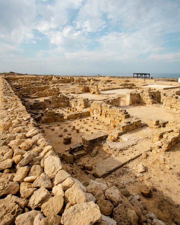 archaeologischer park kato paphos ruinen