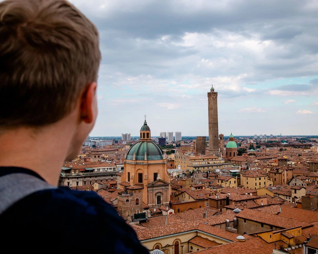 ausblick dachterrasse bologna 2