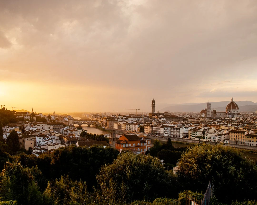 ausblick piazzale michelangelo ausblick piazzale michelangelo