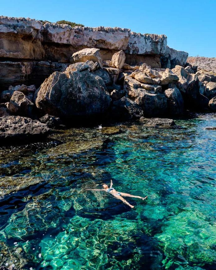 ayia napa blue lagoon kap greco