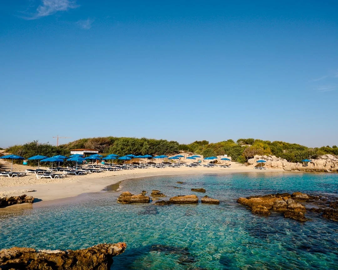 ayia napa makronissos beach kleine bucht ayia napa makronissos beach kleine bucht