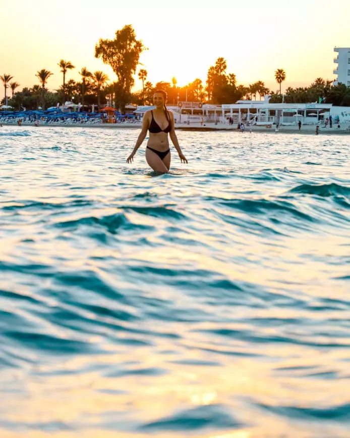 ayia napa nissi beach flacher einstieg ayia napa nissi beach flacher einstieg
