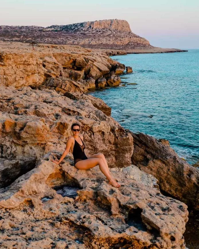 ayia napa sea caves sonnenuntergang ayia napa sea caves sonnenuntergang