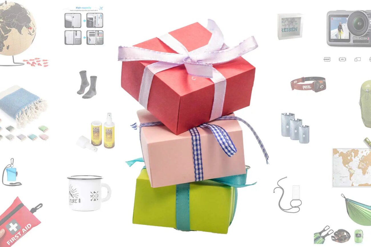 Geschenkideen reisende